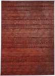 Tapis Design Berbère Rouge AF CHILA | Royaume du Tapis