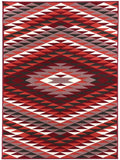 Tapis Rouge motif inspiration chilienne APACHE
