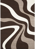 Tapis Marron design moderne DIAMOND