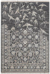 Tapis Gris de salon motif Oriental CELESTE