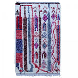 Tapis scandinave en Laine, Multicolore 145x225 cm