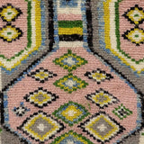 Tapis Berbère en laine multicolore noué main AZILAL