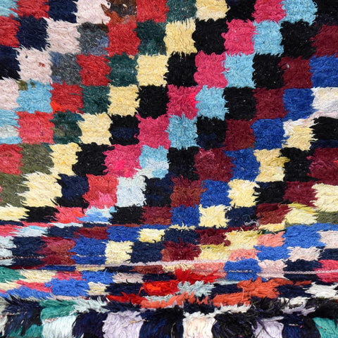 Tapis Berbère 80x180 en Tissu Recyclé : Élégance et Durabilité