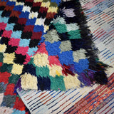 Tapis Berbère 80x180 en Tissu Recyclé : Élégance et Durabilité