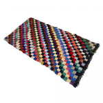 Tapis Berbère 80x180 en Tissu Recyclé : Élégance et Durabilité