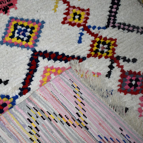 Tapis Berbère Rectangulaire Multicolore 110x150 cm