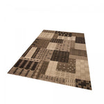 Tapis en laine marron marque Luxor Certifié Care & Fair