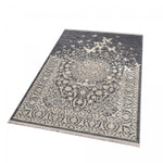 Tapis Rectangulaire Gris 160x225 en Polyester : Élégance et Confort pour Votre Intérieur