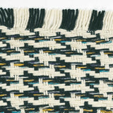 Tapis bicolore noir et blanc kilim en laine Azo Free ATELIER