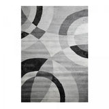 Tapis Salon en Polypropylène, Rectangulaire Gris 120x160 cm