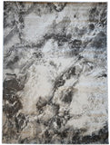 Tapis de Salon Gris anthracite Abstrait DELAMER