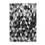 Tapis Salon Rectangulaire Gris 120x160 cm