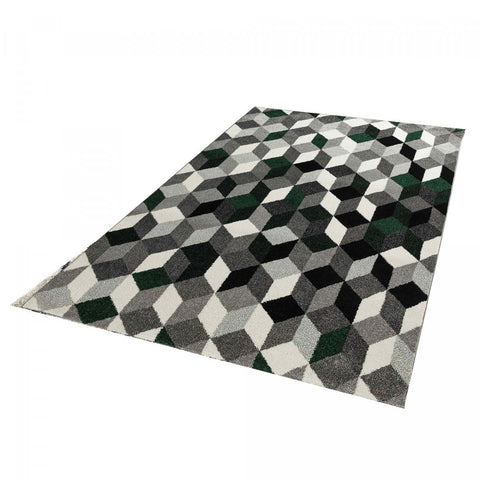 Tapis salon Vert en Polypropylène 160x230 cm