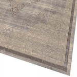 Tapis Oriental marron certifié Oeko Tex MEDAROND