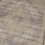 Tapis Oriental marron certifié Oeko Tex MEDAROND