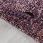 Tapis Shaggy Violet faux uni SHAGGYEN