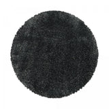 Tapis Shaggy Noir uni ultra moelleux SHAGGYFLU