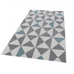 Tapis Rectangulaire Bleu 160x230 en Polypropylène : Élégance et Confort