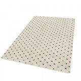 Tapis shaggy crème en Polypropylène 120x160