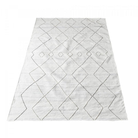 Tapis en plastique recyclé gris de O&KO