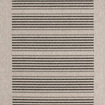 Tapis Kilim Taupe motif graphique FINCAU LL