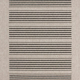 Tapis Kilim Taupe motif graphique FINCAU LL