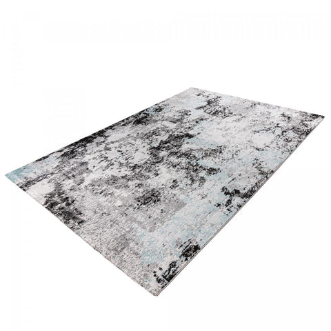 Tapis Rectangulaire 120x170 en Polypropylène Bleu