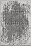 Tapis de salon Gris rétro-vintage polyester GRANADE