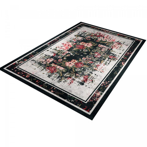 Tapis Kilim Noir 120x160 cm : Élégance et Confort au Quotidien