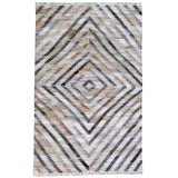 Tapis en Polyester beige : Elegent et Confort