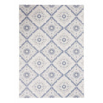 Tapis Rectangulaire 123x180 en Polypropylène Kilim Crème