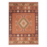 Le Tapis Kilim Orange Éclat 123x180 cm