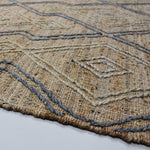 Tapis en jute et laine Beige marque Jadorel Certifié AZO FREE Certifié Care & Fair