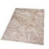 Tapis Rectangulaire 160x230 en Polypropylène Beige