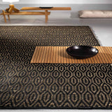 Tapis berbère Kilim Noir 140x200 cm