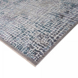 Tapis Rectangulaire 120x170 en Polypropylène Bleu - Style Orient