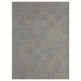 Kilim Élégance : Tapis Rectangulaire Gris en Polypropylène