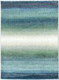 Tapis Bleu dégradé style Moderne BRADO