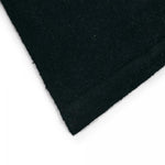 Tapis Noir en laine tissé main motif ronds CARNAVAL