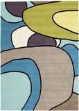 Tapis Multicolore en Laine motif Abstrait COMIC