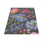 Tapis de salon motif Floral en Laine Multicolore KIPPEN