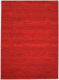 Tapis Rouge Uni pour salon chambre UNIA