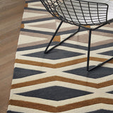 Tapis en laine Brink&Campman beige