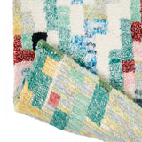 Tapis en Laine tissé main design abstrait Multicolore ANAPURNA