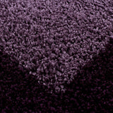 Tapis Violet Shaggy ultra moelleux FUZ