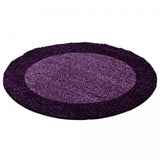 Tapis Violet Shaggy ultra moelleux FUZ