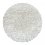 Tapis de Chambre Blanc Uni en polyester SHAGGY TOP