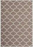 Tapis de Salon Beige motif baroque SUNSAU