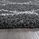 Tapis Shaggy Berbère Gris 120x160