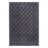 Tapis gris en polyester 120x160